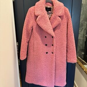 J. Crew Pink Teddy Jacket